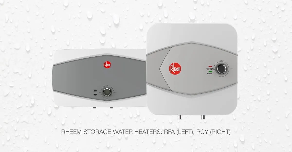 storage water heaters